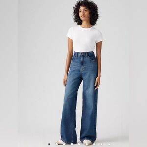 Cinch Blue Wide Leg Jeans